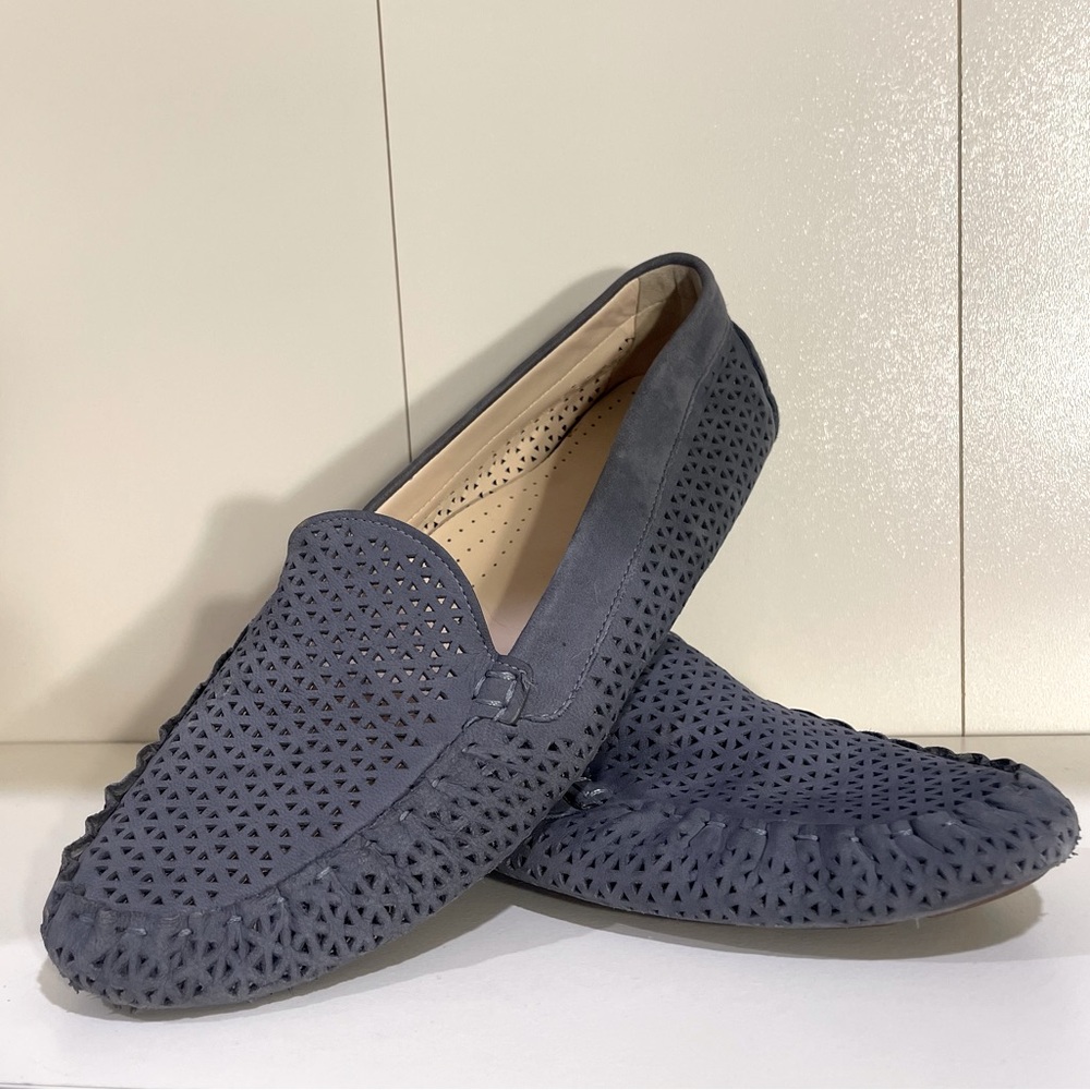 Women’s Cole Haan Evelyn Slip On Loafers Blue Sz 9.5